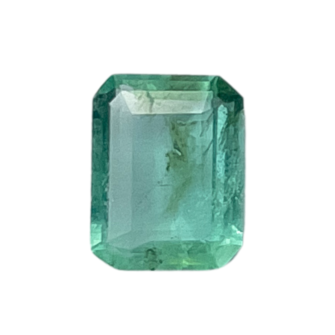 Esmeralda Natural - Retangular -10,9 x 8,2mm / 3,11 ct .