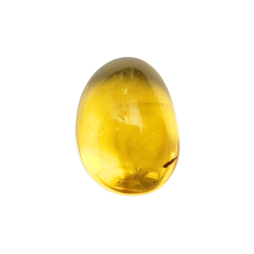 Âmbar do báltico polido 13 x 10 mm / 0,7 g