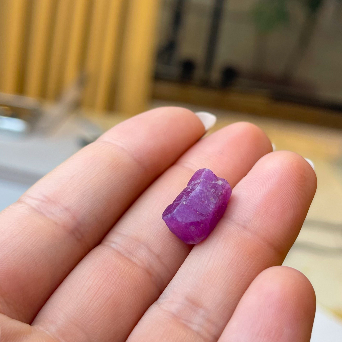 Cristal bruto de Rubi 3,1 g