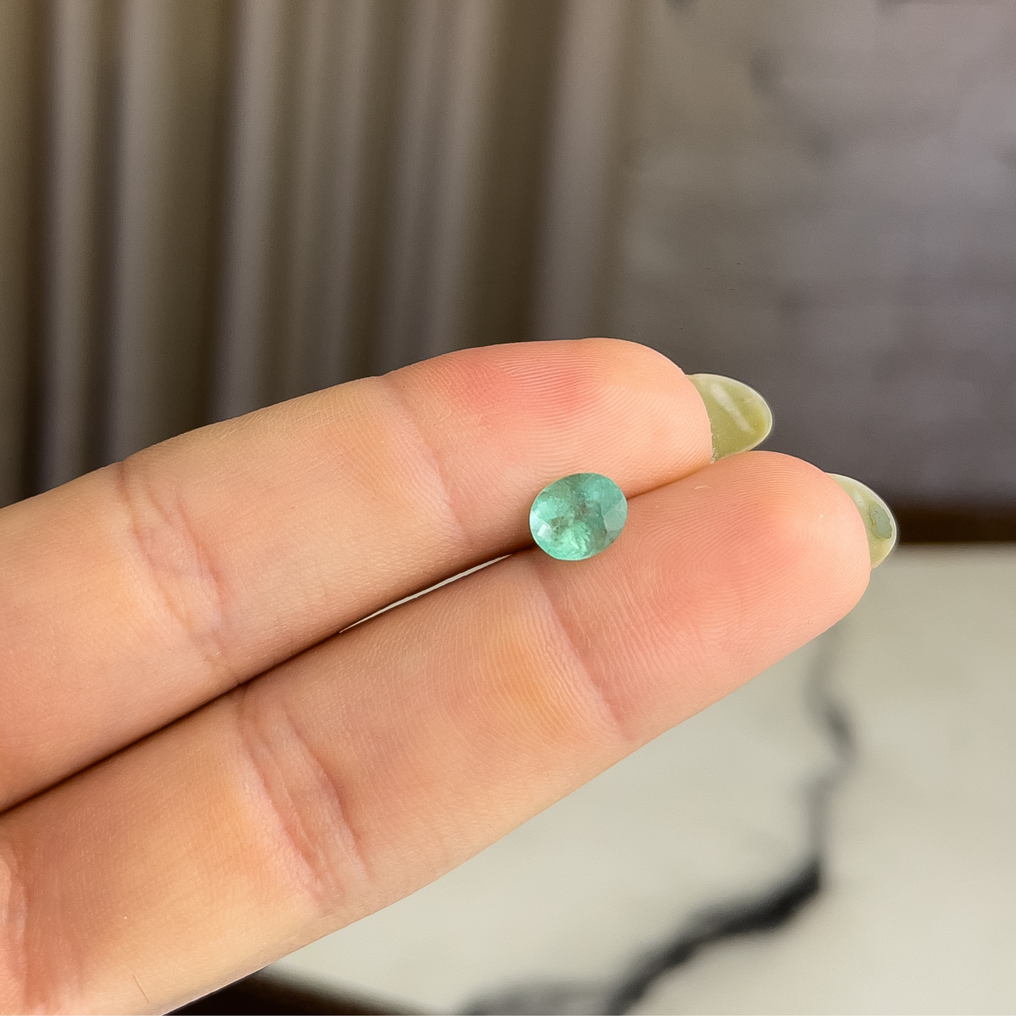 Esmeralda Natural Oval 1,15ct / 7 mm
