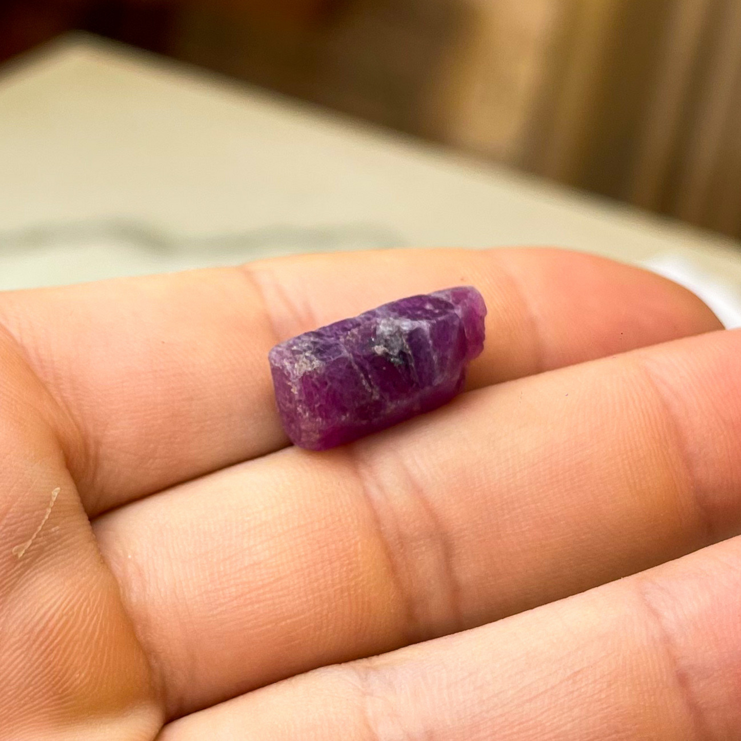 Cristal bruto de Rubi 3,2 g