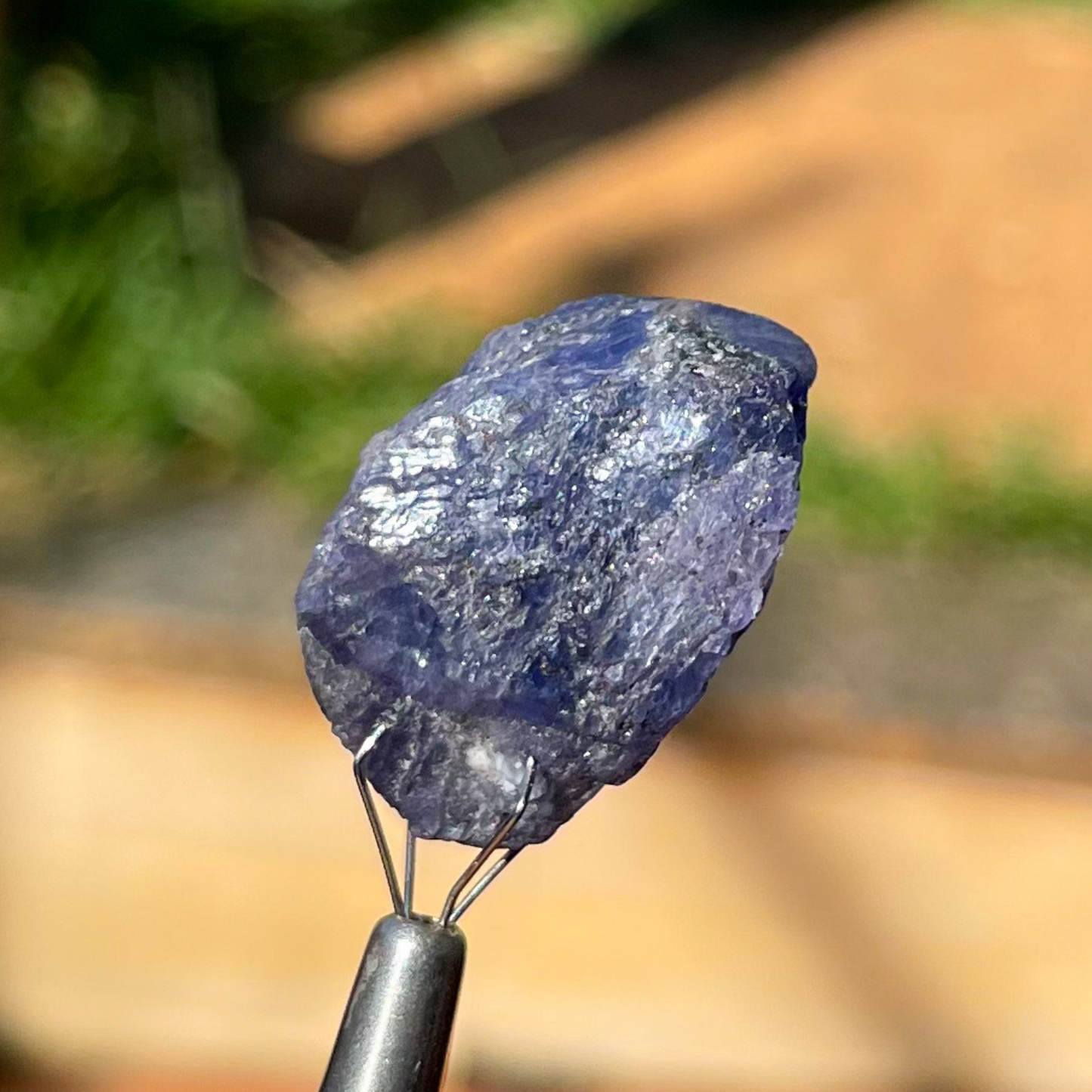 Cristal bruto de Tanzanita 10,5g