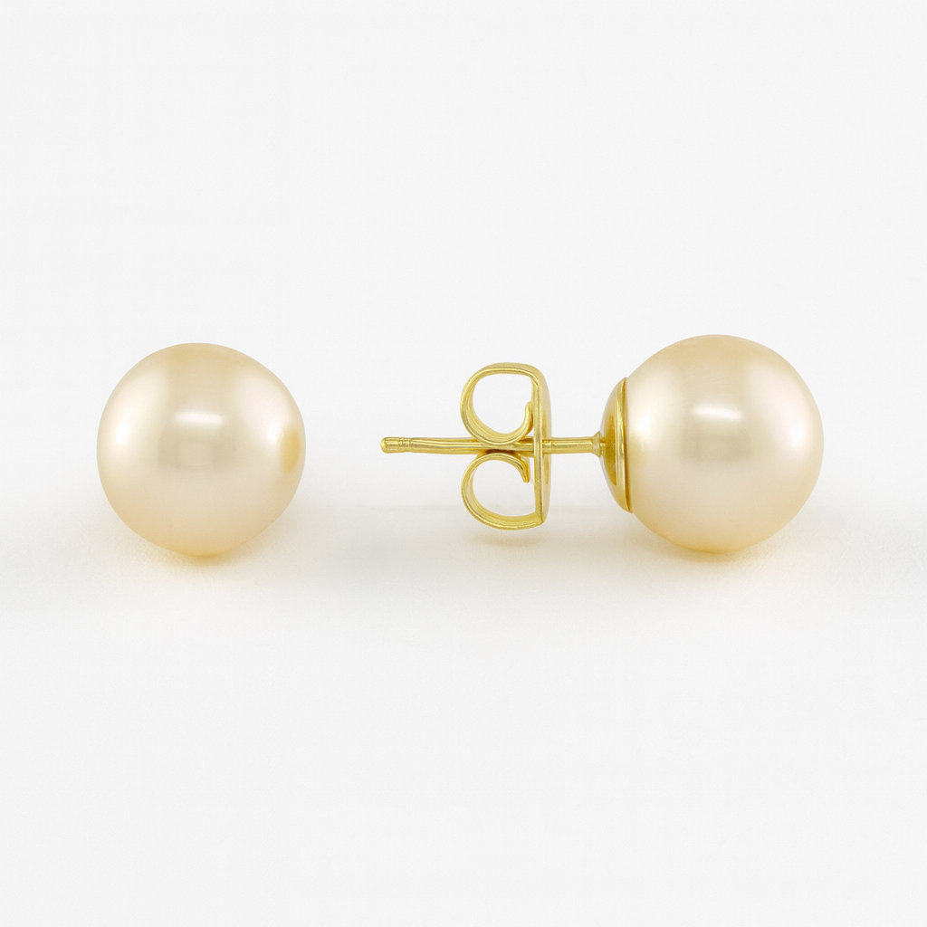 Brinco de Ouro 18K com Pérola Natural