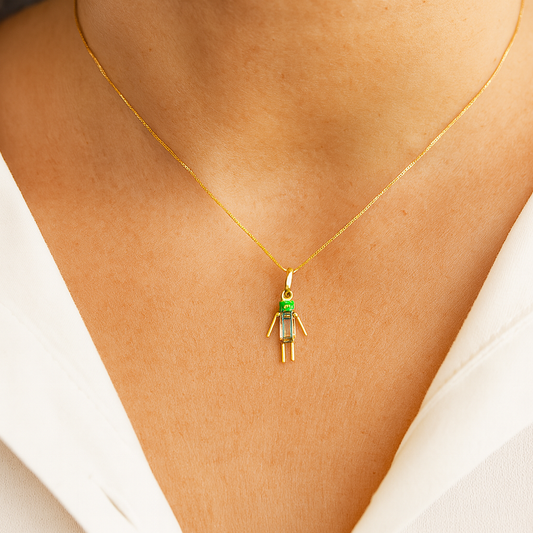 Pingente de Ouro 18k - Menino