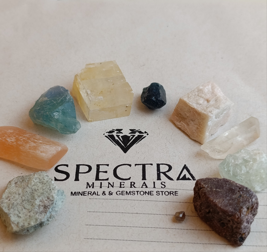 Kit de Minerais Dureza de Mohs