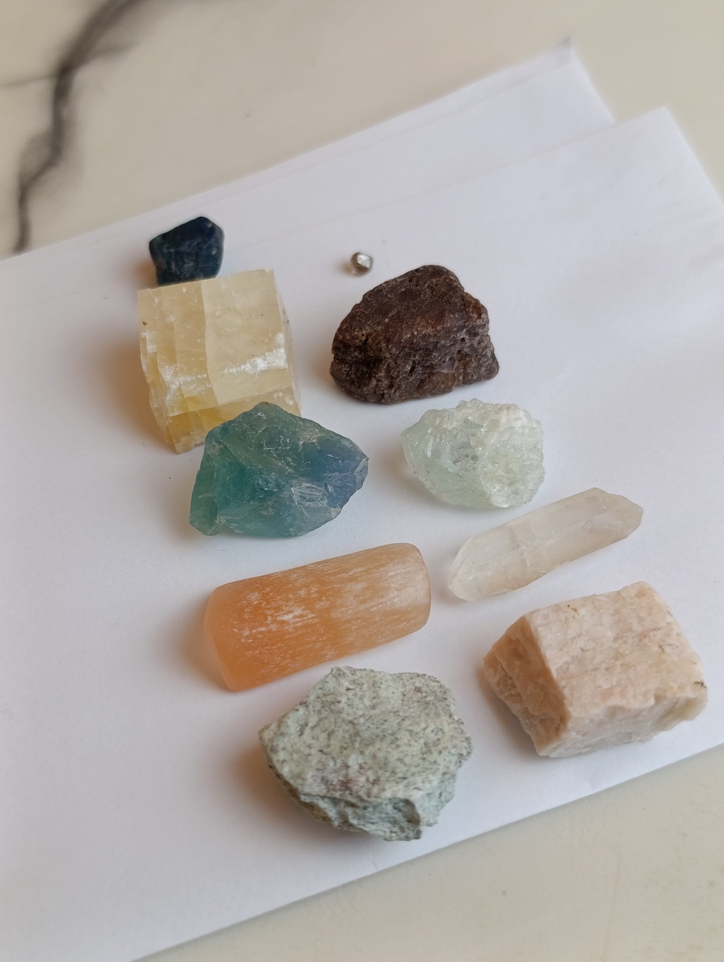 Kit de Minerais Dureza de Mohs