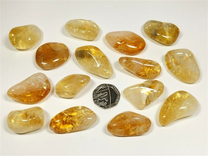 Citrino natural rolado / 1 kg