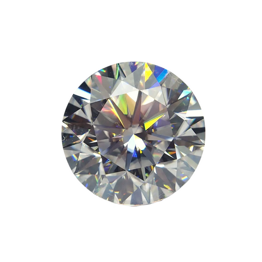 Diamante natural branco lapidado / 40 pontos (4,82 mm)