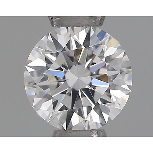 Diamante natural branco lapidado / 25 pontos (4,1 mm)