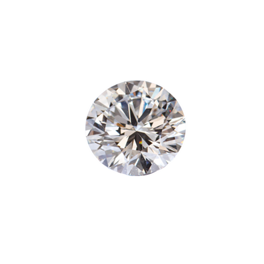 Diamante natural branco lapidado / 1 ponto  (1,25 mm)