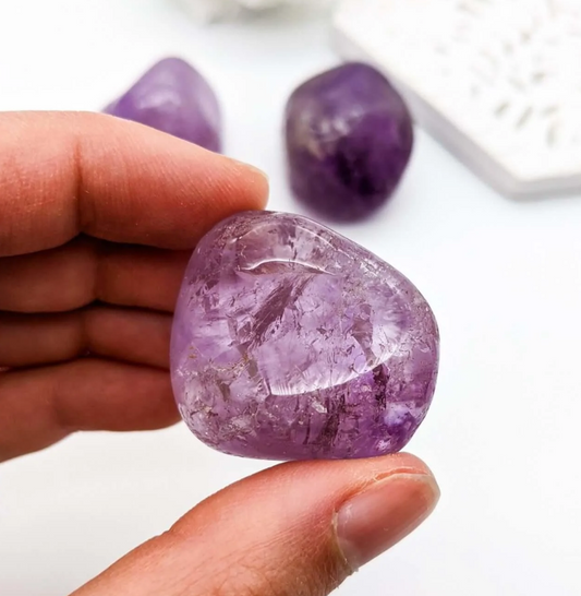 Pedra Ametista Rolada / 1kg