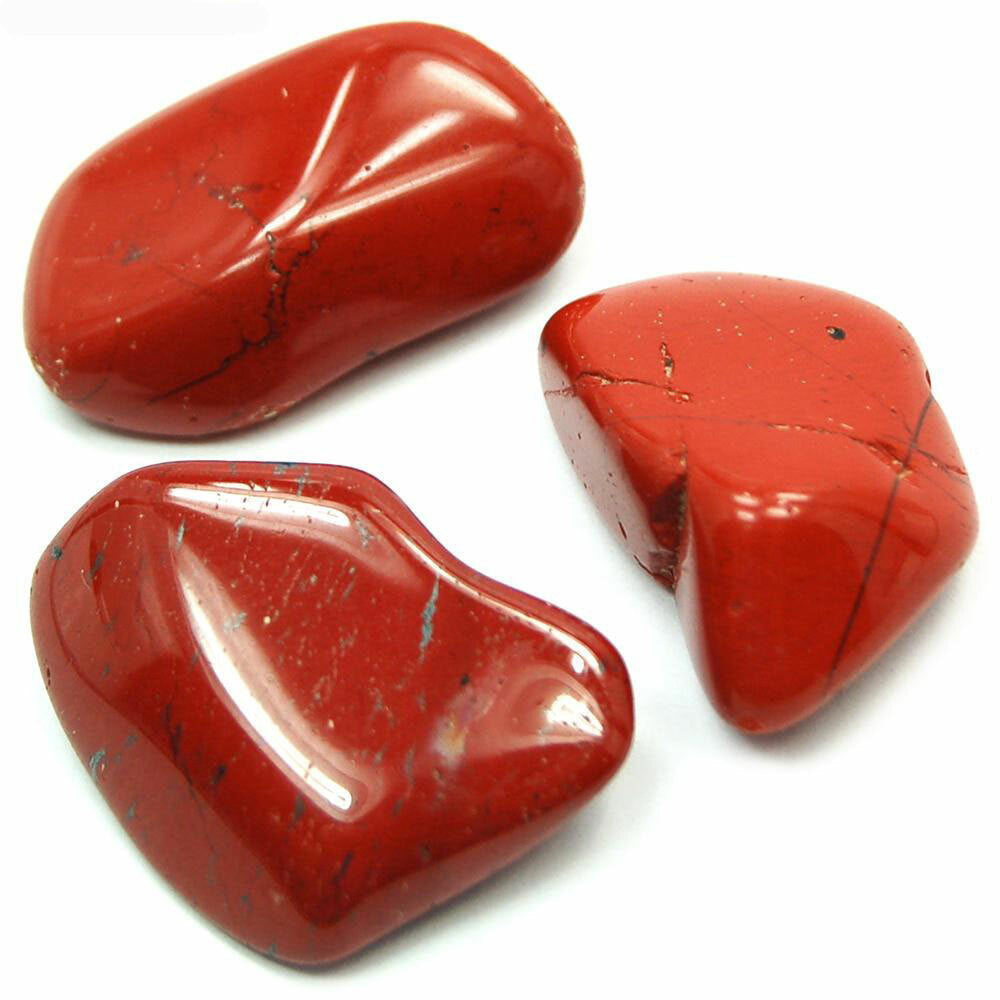 Jaspe vermelho natural rolado  / 1 kg