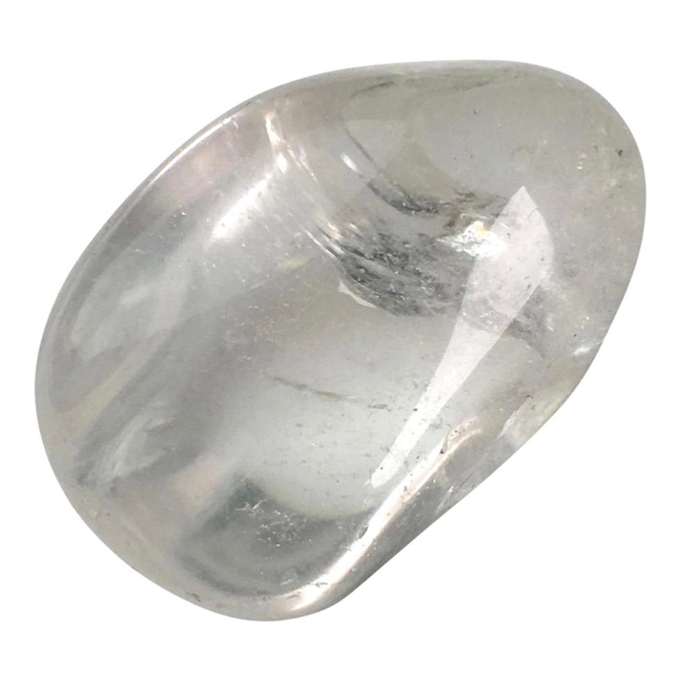 Cristal de quartzo natural rolado  / 1 unidade