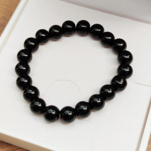 Pulseira de ônix natural