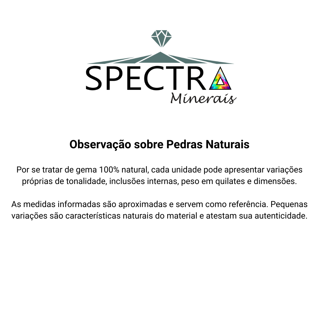 Tanzanita Natural Lapidada – Oval / Entre 8x6 mm ≅ 0,95 e 1,18 ct