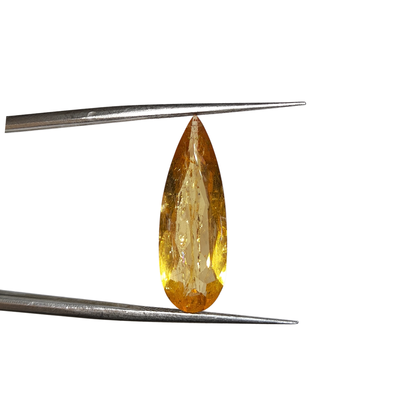 Topázio Imperial Gota Natural – 22,7 x 8,3 mm  - 8,05 ct