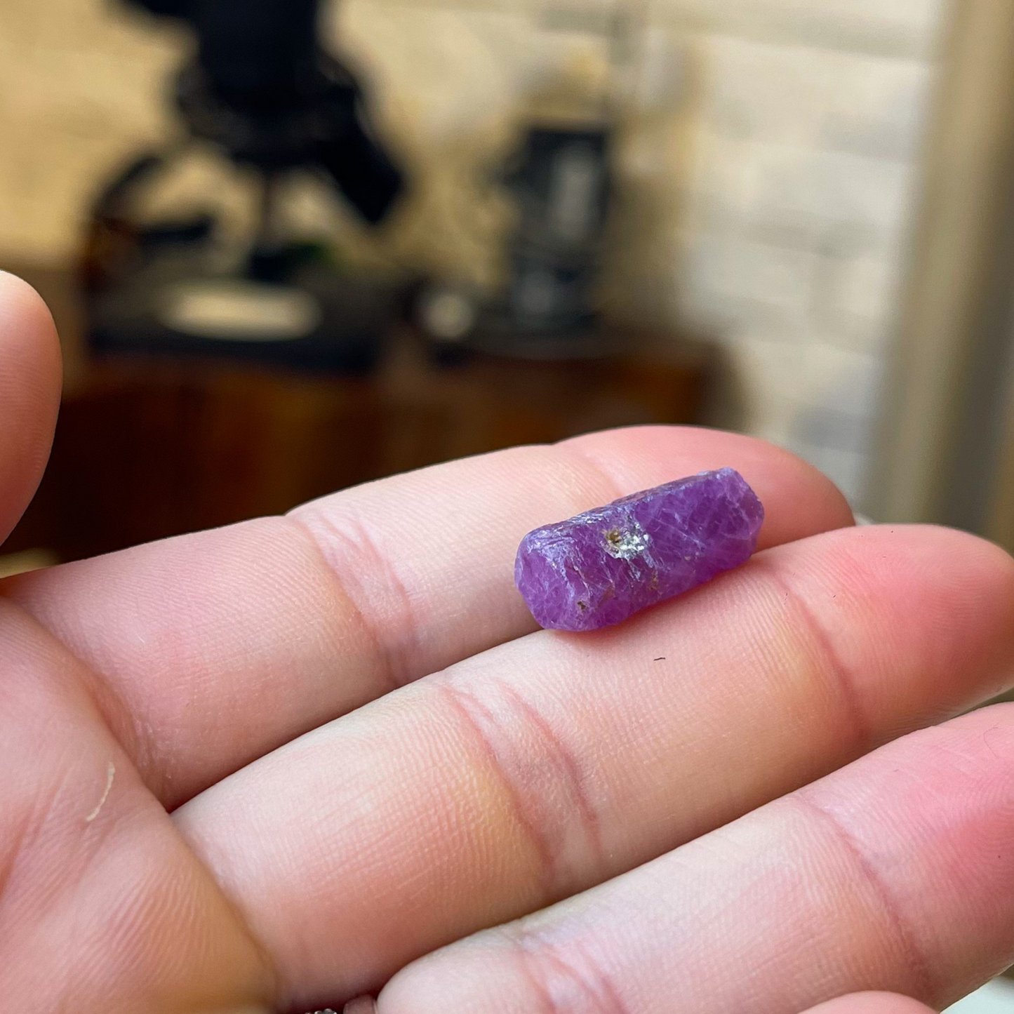 Cristal bruto de Rubi   2,7 g