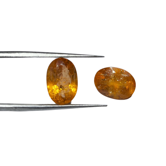 Topázio Imperial Oval  Natural – 12,5 x 9,2 mm - 10,86 ct