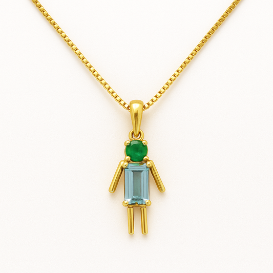 Pingente de Ouro 18k - Menino