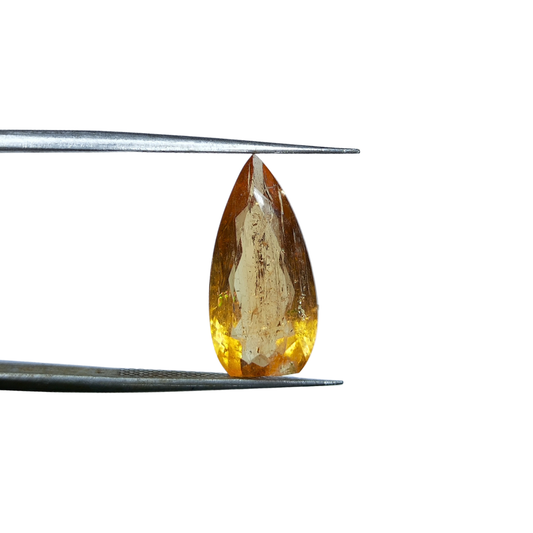 Topázio Imperial Gota Natural – 18,8 x 9,3 mm - 7,25 ct