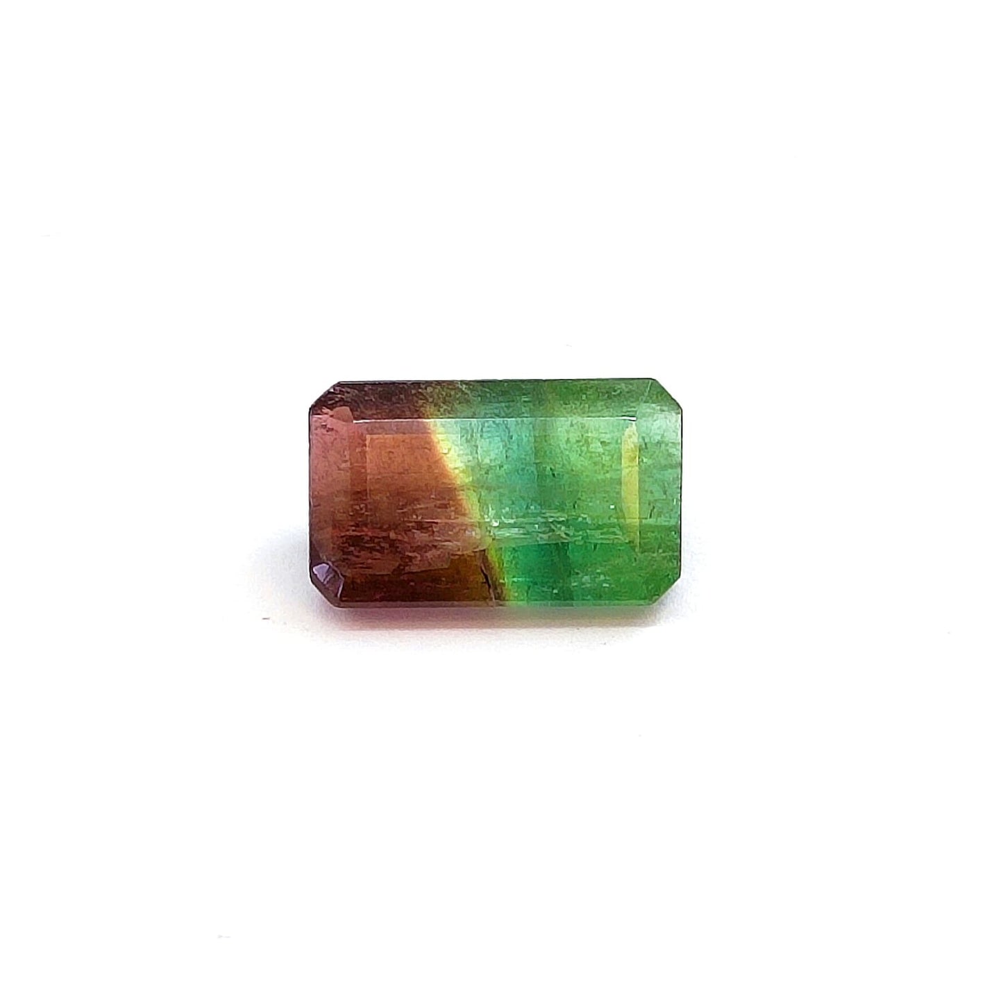 Turmalina bicolor (melancia) 14x8 mm (5,78ct)